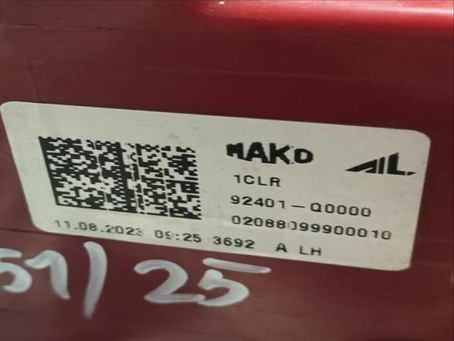 Foto 3ª: Piloto Trasero Izquierdo Hyundai i20 1.0 T-GDI (2020)