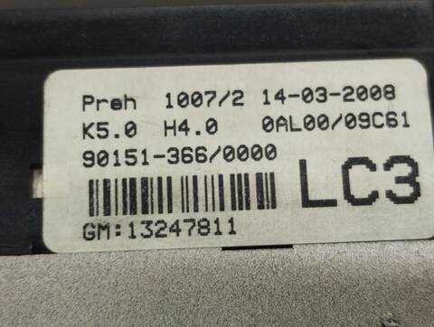 Foto 2ª: Mando Climatizador Opel Astra 1.7 16V CDTI 101CV 74KW [Z17DTH] (2008)
