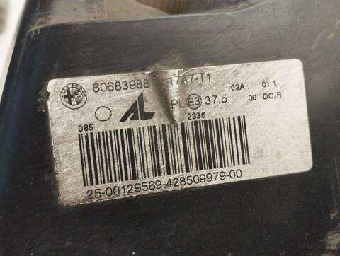 Foto 3ª: Faro Izquierdo Alfa Romeo Spider 2.4 JTD 20V 200CV 147KW [939A3000] (2008)