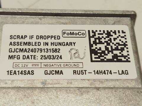 Foto 4ª: Centralita Motor ECU Ford Tourneo 1.0 ECOBOOST 125CV 92KW [B7NB] (2024)