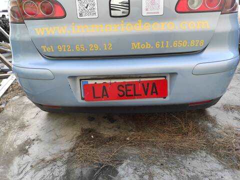 Paragolpes Trasero Seat Ibiza BBY