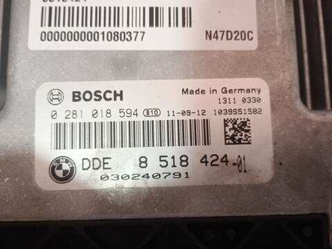 Foto 2ª: Centralita Motor ECU Bmw Serie 1 114 118D 143CV 105KW [N47D20C] (2012)