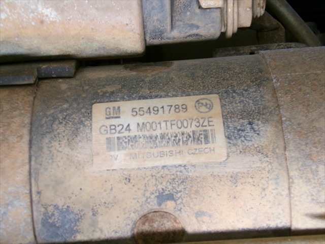 Foto 2ª: Motor de Arranque Opel Insignia 1.6 CDTI 2013-2017 (2016)