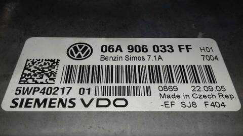 Foto 3ª: Centralita Motor ECU Seat Leon ERENCE 102CV 75KW [BSE] (2005)