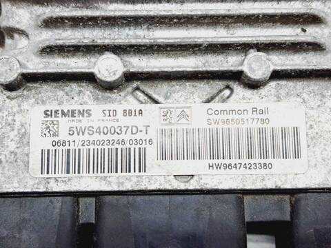 Foto 3ª: Centralita Motor ECU Peugeot 406 SRDT PACK BERLINA 90CV 66KW [RHY] (2003)