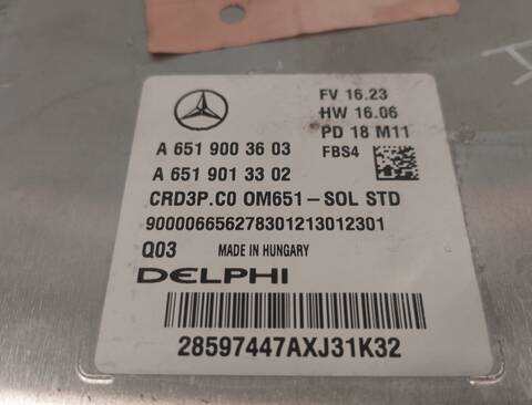 Foto 3ª: Centralita Check Control Mercedes Sprinter 143 CV 105KW [OM651.958] (2018)