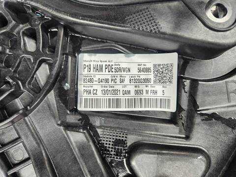 Foto 3ª: Elevalunas Eléctrico Delantero Derecho Hyundai i30 KLASS LR 119CV 88KW [G3LF] (2021)