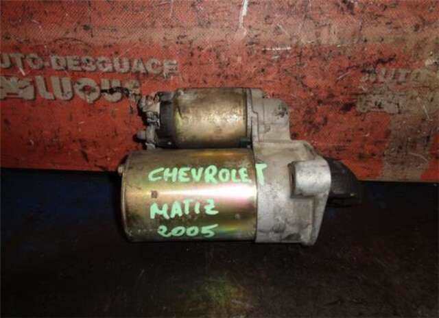 Foto 3ª: Motor de Arranque Chevrolet Matiz 0.8 S [0.8 LTR. - 38 KW CAT] [F8CV]