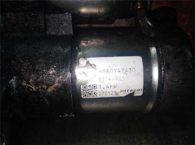 Foto 2ª: Motor de Arranque Opel Astra 1.7 CDTI [Z 17 DTL]