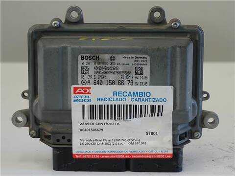 Centralita Motor ECU Mercedes Clase B 150 2.0 200 CDI 245.208) 140CV 103KW