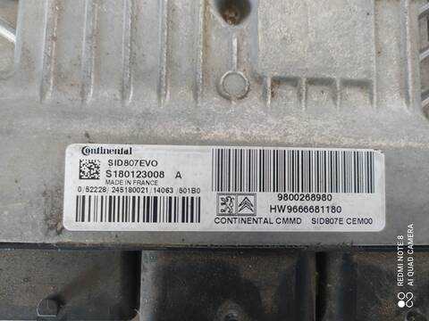 Foto 4ª: Centralita Motor ECU Peugeot 3008 ACTIVE 112CV 82KW [9HD]