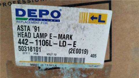 Foto 2ª: Faro Izquierdo Opel Astra BERLINA