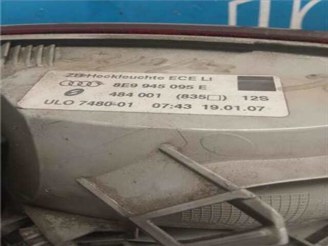 Foto 3ª: Piloto Trasero Izquierdo Audi A4 2.0 TDI 16V [BRE]
