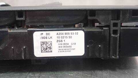 Foto 4ª: Botonera Elevalunas Mercedes Clase C 160 C 200 CDI 204.007) BERLINA 136CV 100KW [651913] (2010)