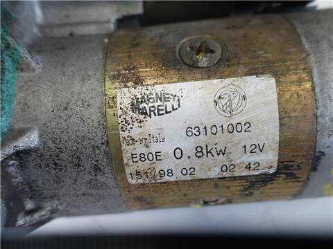Foto 3ª: Motor de Arranque Fiat Seicento 1.1 187AXB 187AXB1A) 54CV 40KW [176 B2.000] (1998)