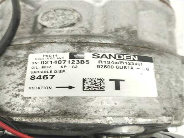 Foto 3ª: Compresor Aire Acondicionado Nissan Juke 1.0 114CV 84KW [HR10DDT] (2024)