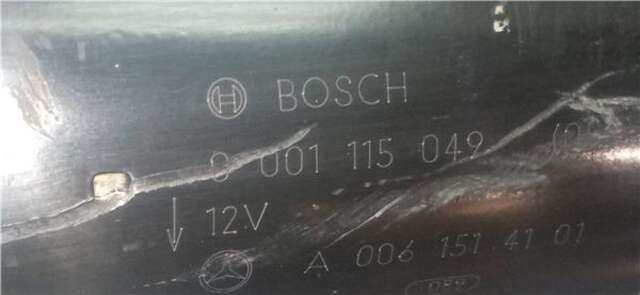 Foto 2ª: Motor de Arranque Mercedes Clase ML 230 3.0 ML 320 CDI (164.122) [3.0 LTR. - 165 KW CDI CAT] [OM 642.940]