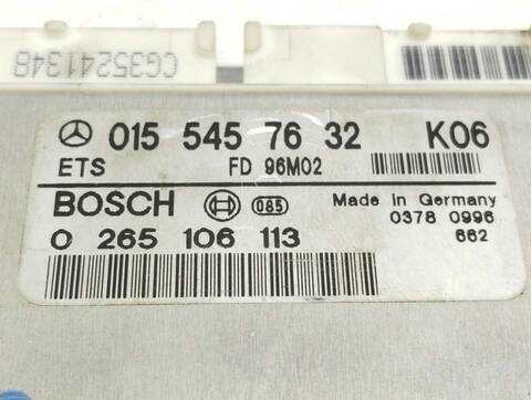 Foto 3ª: Centralita Abs Mercedes Clase E 180 BERLINA 95CV 70KW (1996)