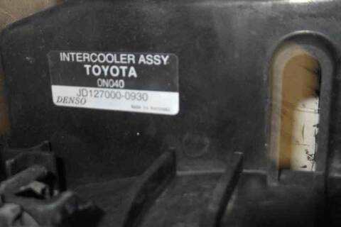 Foto 2ª: Intercooler Toyota Yaris ACTIVE 90CV 66KW [1NDTV] (2011)