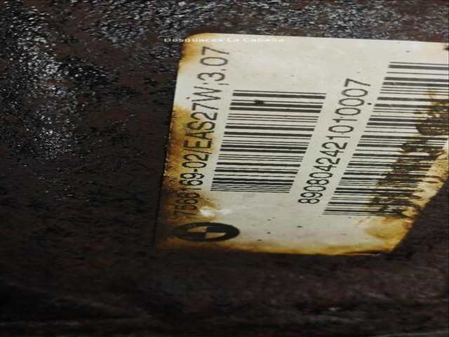 Foto 2ª: Diferencial Trasero Bmw Serie 3 315 318 D [N47 D20 A] (2004)