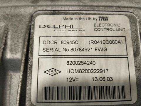 Foto 3ª: Centralita Motor ECU Renault Clio 1.5 DCI DIESEL 65CV (2001)