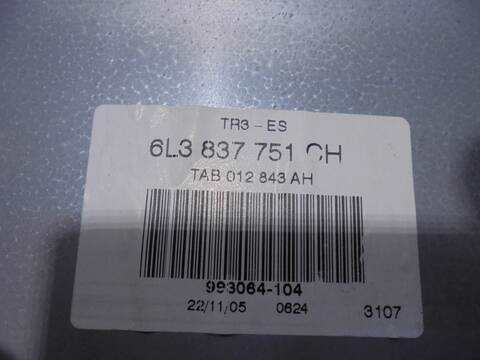 Foto 3ª: Elevalunas Eléctrico Delantero Izquierdo Seat Ibiza ECOMOTIVE 80CV 59KW [BNV] (2006)