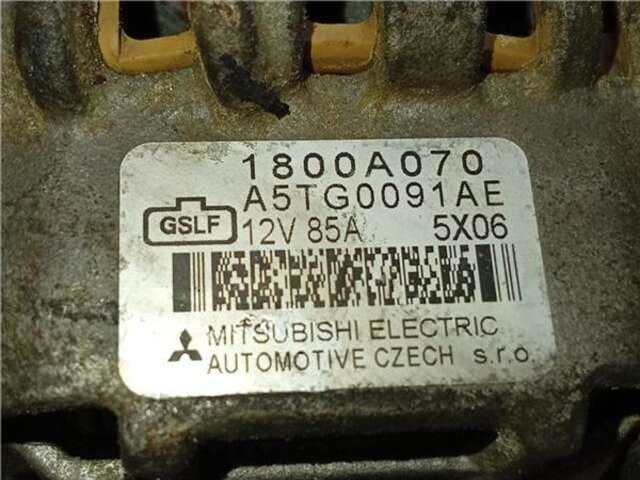 Alternador Mitsubishi Colt 1.5 INSTYLE (D) [1.5 LTR. - 80 KW CAT]