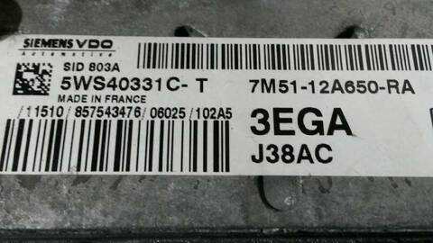 Foto 3ª: Centralita Motor ECU Ford Focus S BERLINA 136CV 100KW [G6DD] (2006)