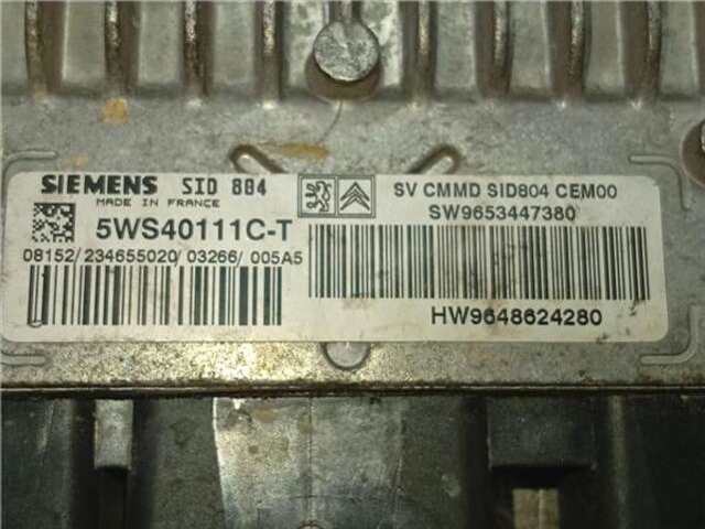 Centralita Motor ECU Citroen C2 1.4 HDI
