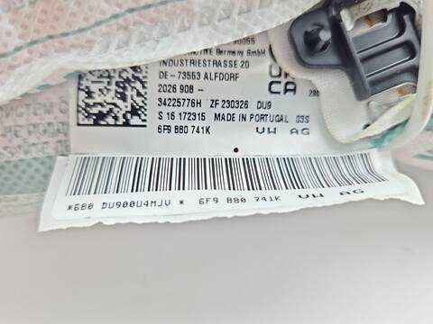 Foto 4ª: Airbag Cortina Delantero Izquierdo Seat Arona 1.0 TSI 116CV 85KW [DUSA]
