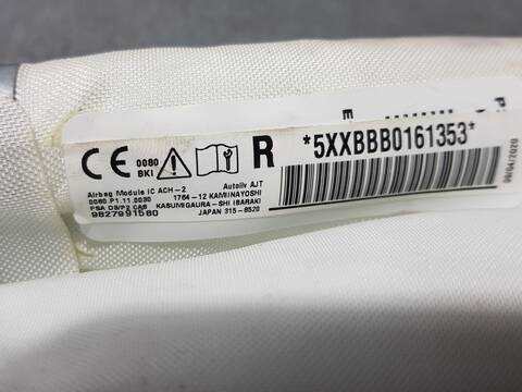 Foto 2ª: Airbag Cortina Delantero Derecho Peugeot 208 ACTIVE 75CV 55KW [HM05] (2021)