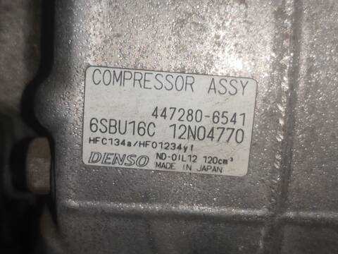 Foto 2ª: Compresor Aire Acondicionado Mercedes Clase B 150 651901 (2012)