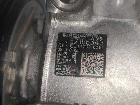 Compresor Aire Acondicionado Jeep Compass 46347813
