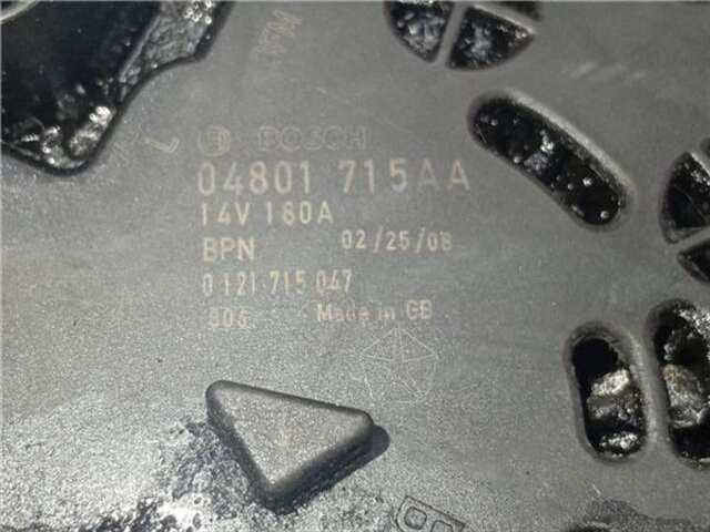 Alternador Dodge Journey 2.0 R/T [2.0 LTR. - 103 KW 16V CRD CAT]
