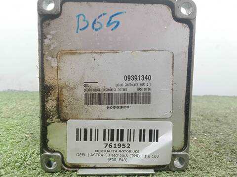Foto 2ª: Centralita Motor ECU Opel Astra 1.6 16V F08 F48) HATCHBACK 101CV 74KW [Z16XE] (2002)
