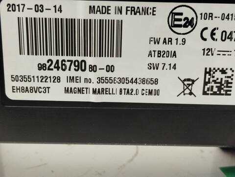 Foto 4ª: Centralita Motor ECU Peugeot 3008 ACTIVE 120CV 88KW [BH01] (2017)