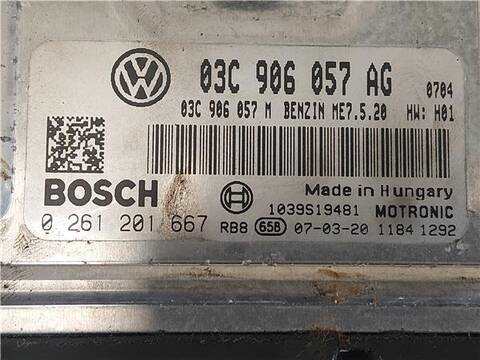 Foto 3ª: Centralita Motor ECU Volkswagen Polo 1.6 16V 105CV 77KW [BTS] (2007)