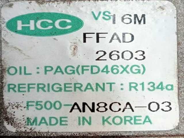 Foto 2ª: Compresor Aire Acondicionado Hyundai i30 CLASSIC 1 CRDI CAT 90CV (2008)