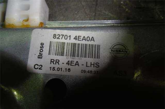 Elevalunas Eléctrico Trasero Izquierdo Nissan Qashqai 1.5DCI