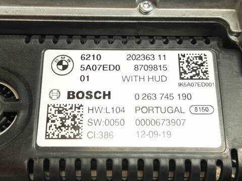 Foto 3ª: Cuadro de Instrumentos Bmw Serie 8 840 840I XDRIVE M SPORT COUPE