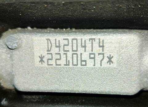 Foto 3ª: Motor Completo Volvo V60 D4204T4 (2017)