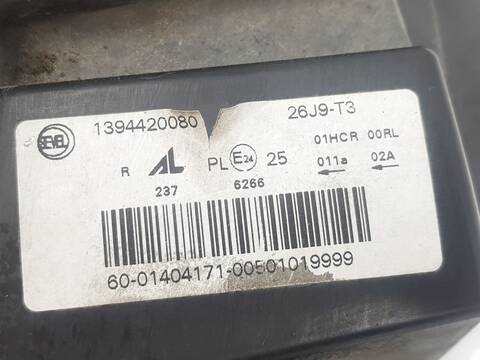 Foto 2ª: Faro Derecho Peugeot Boxer 335 L1H2 PRO BLUEHDI 140 STARTSTOP (1994)