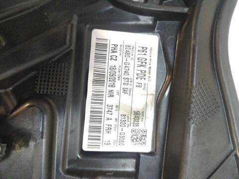 Foto 3ª: Elevalunas Eléctrico Delantero Derecho Hyundai i30 1.0 T-GDI (2017)