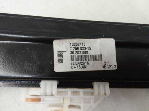 Foto 4ª: Elevalunas Eléctrico Delantero Izquierdo Bmw Serie 3 318 2.0 D 150CV 110KW F30 F80) [B47 D20 A] (2016)