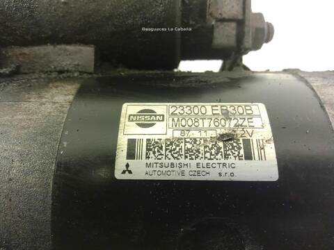 Foto 2ª: Motor de Arranque Nissan Pathfinder 2.5 DCI 4WD [YD25DDTI] (2005)