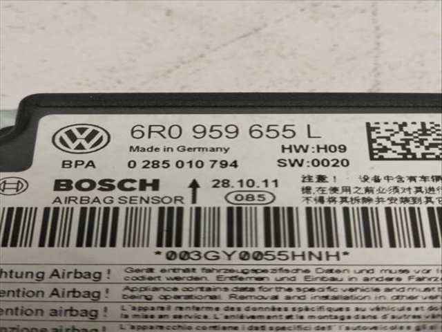 Foto 2ª: Centralita Airbag Skoda Fabia 1.6 TDI 75CV 55KW [CAY] (2011)