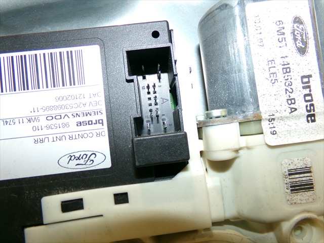 Foto 4ª: Elevalunas Eléctrico Trasero Izquierdo Ford Focus 1.8 TDCI 2004-2008 [KKDA] (2007)