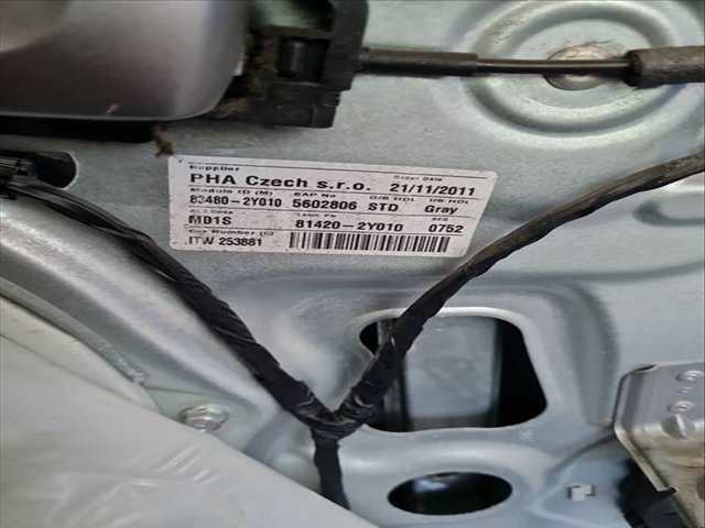 Foto 2ª: Elevalunas Manual Trasero Derecho Hyundai ix35 1.7 CRDI 116CV 85KW (2012)
