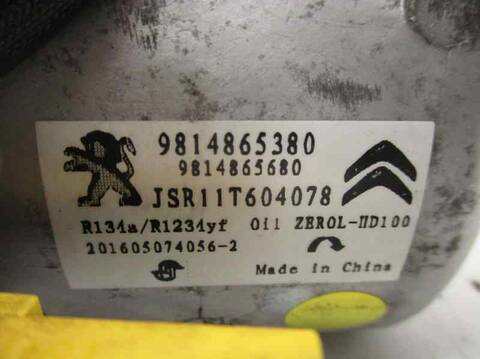 Foto 2ª: Compresor Aire Acondicionado Citroen C Elysee BH02 (2016)