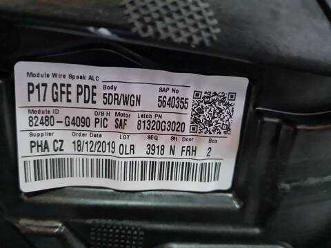 Foto 3ª: Elevalunas Eléctrico Delantero Derecho Hyundai i30 2.0 N 275CV 202KW [G4KH] (2025)